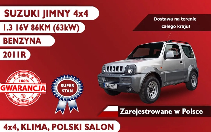 suzuki jimny pelplin Suzuki Jimny cena 39900 przebieg: 213475, rok produkcji 2011 z Pelplin